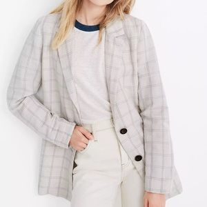 Madewell Dorset Blazer in Windowpane
